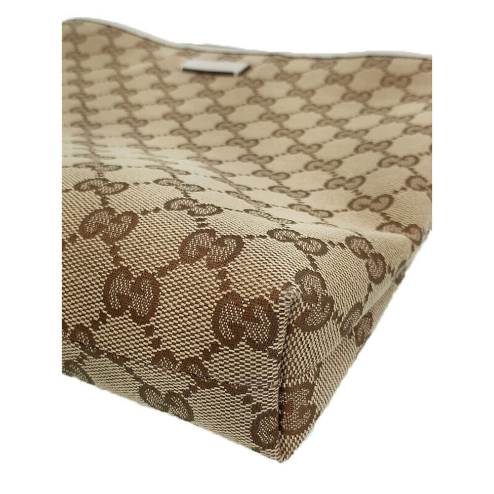 Gucci GG Canvas Messenger Crossbody Bag Brown - Picture 8 of 9